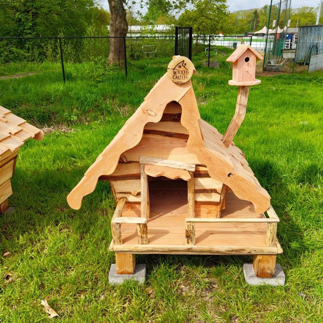 Compacte kippenvilla